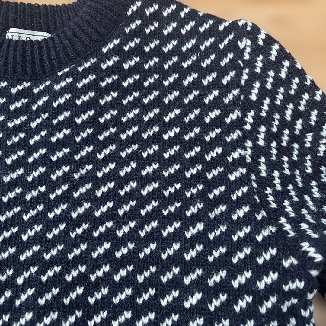 L.L. Bean バーズアイセーター　ノルウェー製