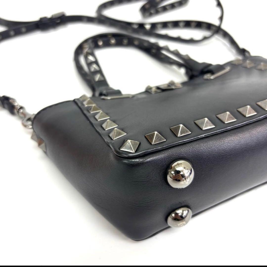 バレンティノ スタッズ 2wayショルダーバッグ
