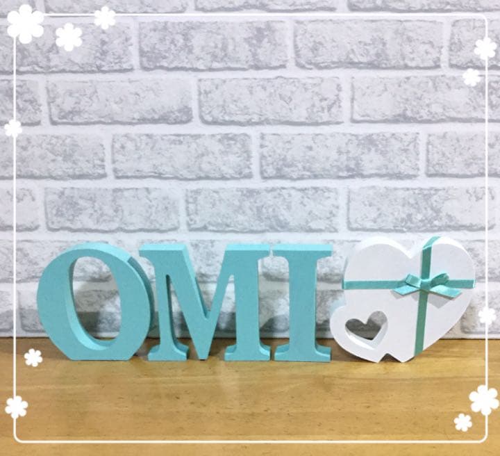 きょーちゃん様確認用♡イニシャルオブジェ