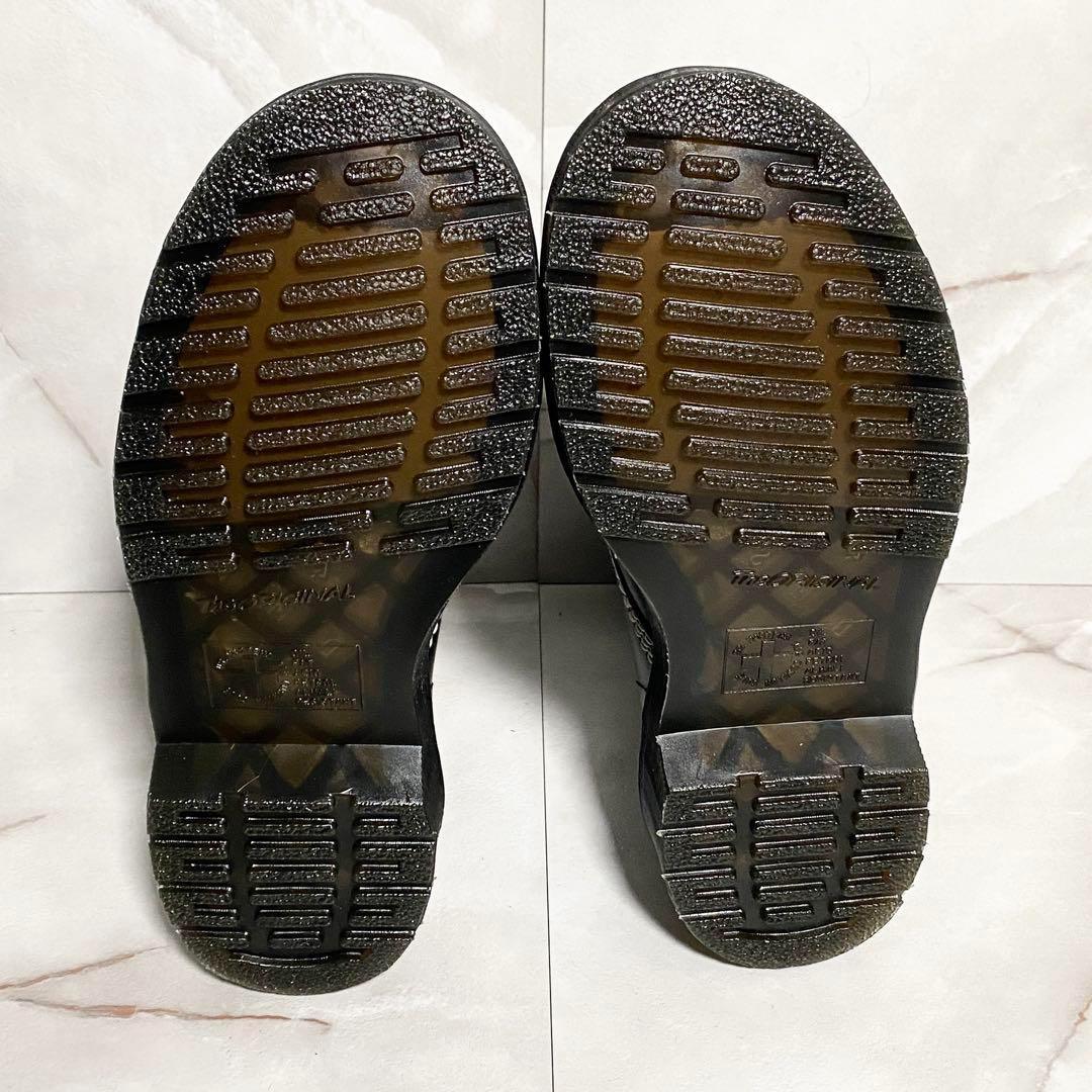 A15571 未使用 ドクターマーチン×CBGB 60周年 8ホールブーツUK4