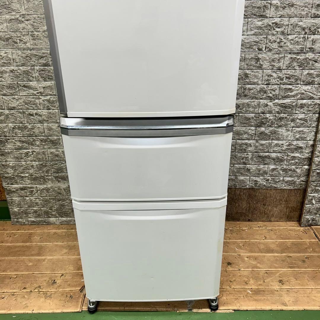 30 三菱　大型冷蔵庫　355L 家庭用　自動製氷　3ドア　きれい