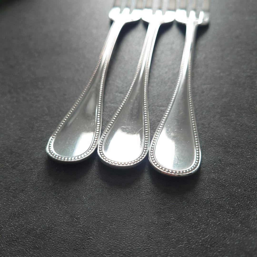 クリストフル パール ケーキフォーク 3点