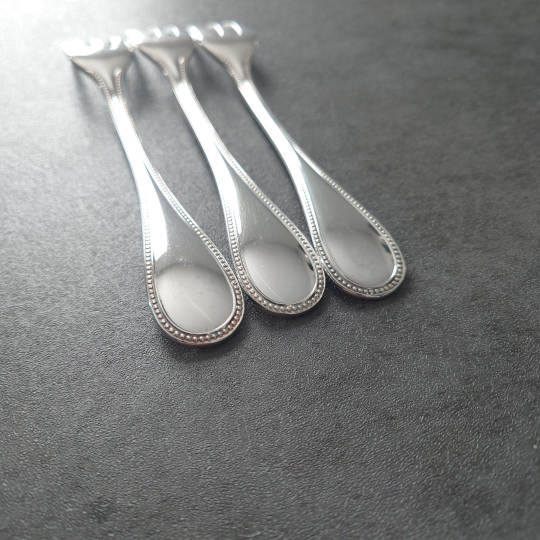 クリストフル パール ケーキフォーク 3点