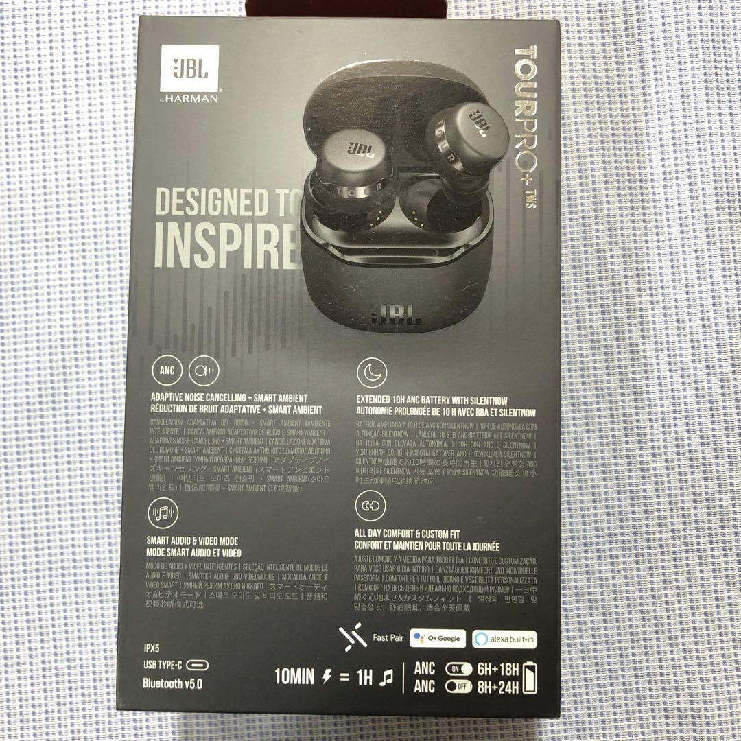 【新品】JBL TOUR PRO+ TWS ブラック ワイヤレスイヤホン