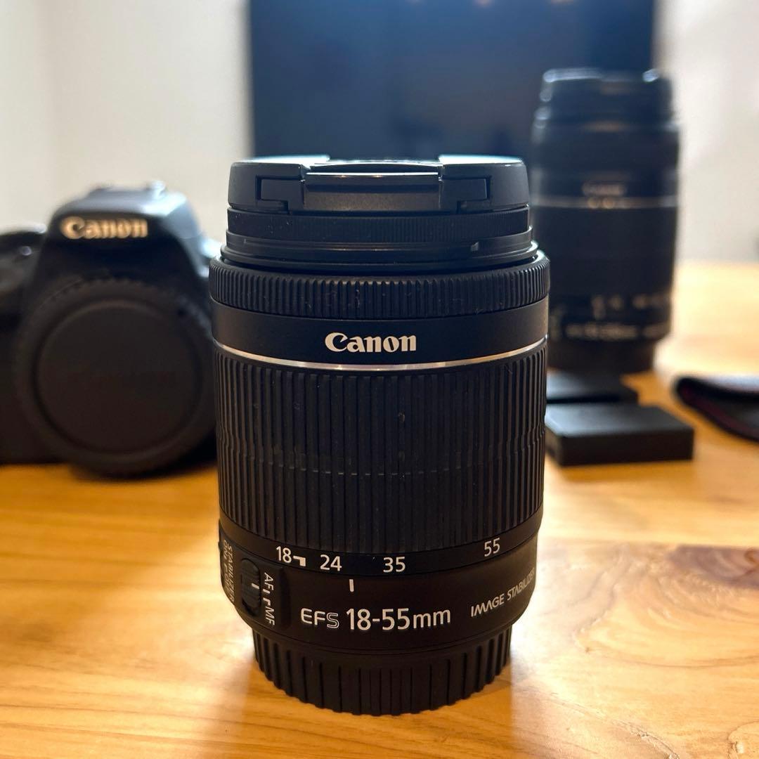 情報更新/値下げ‼️【Canon EOSKiss X7】ズームレンズ＋単焦点レンズ