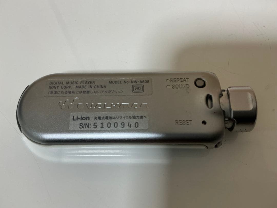 SONY ウォークマン NW-A608 本体のみ 動作確認済み PC認識OK
