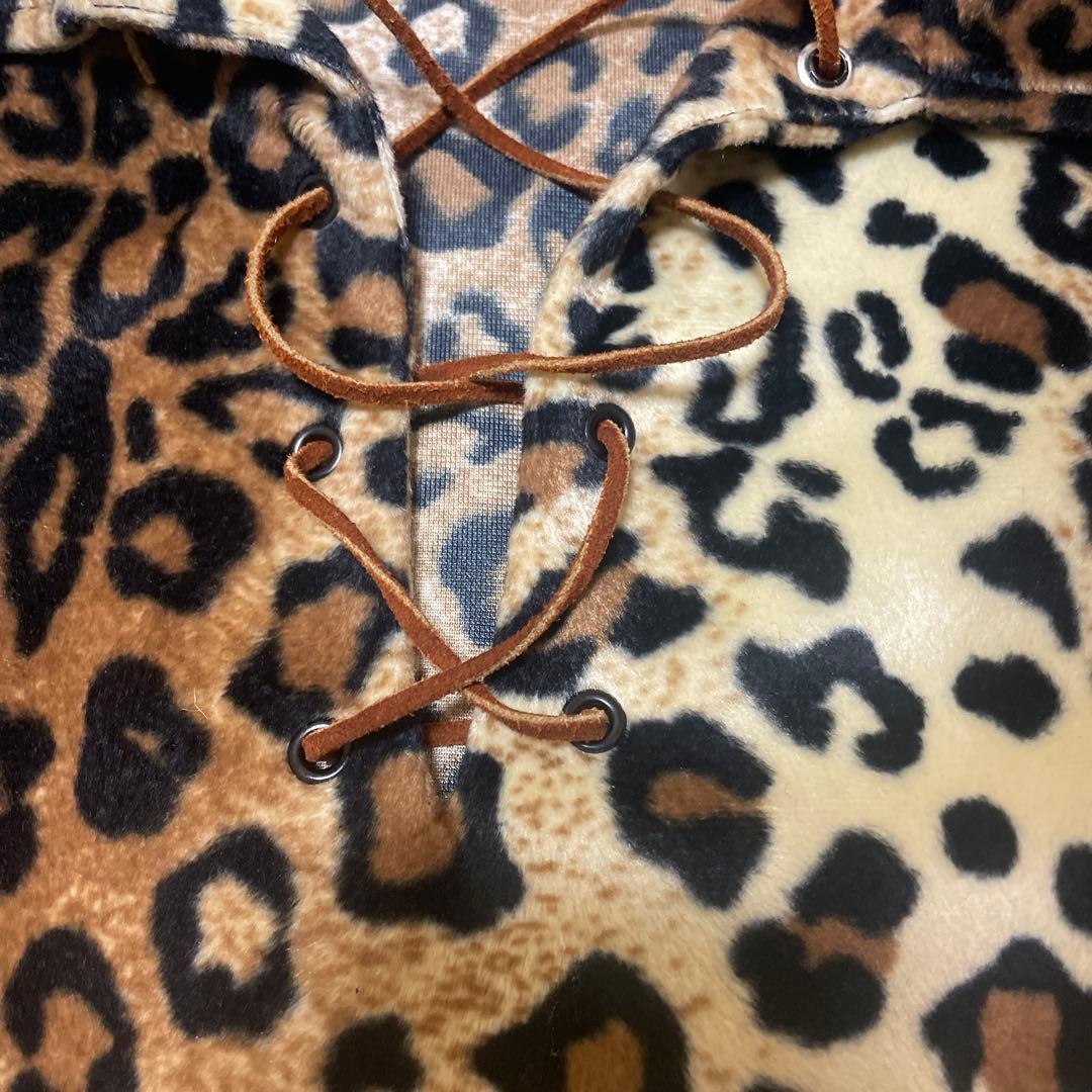 90s GOLDRIDER レオパード プルオーバー KODIAK 50s