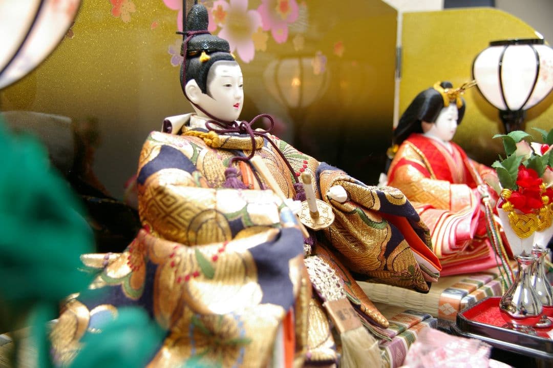 【美品】雛人形セット 親王飾り