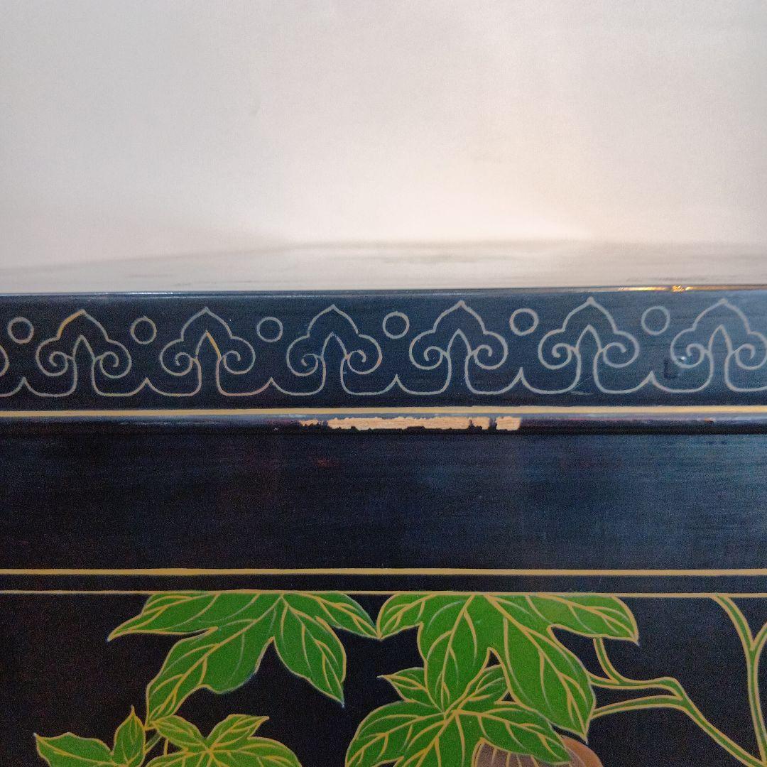 中国漆家具　アジアン家具　キャビネット