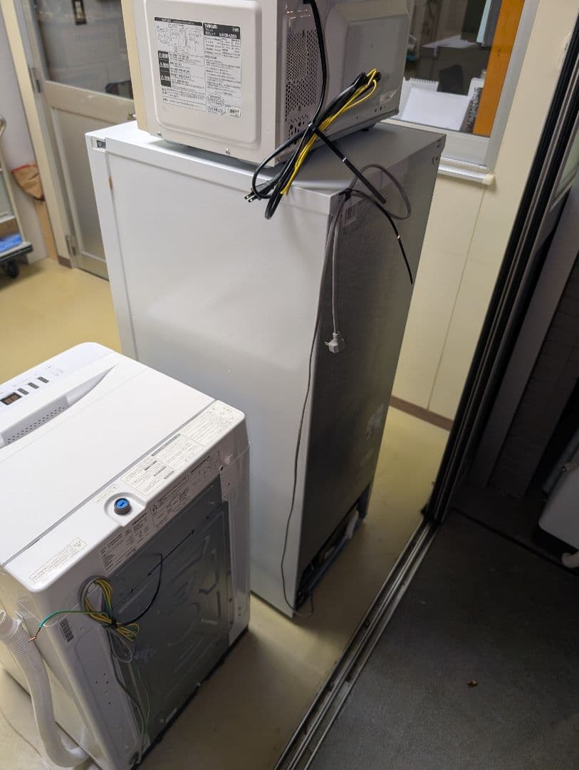 中古美品2022年製冷蔵庫洗濯機電子レンジ※一部地域配送設置無料その他地域相談可