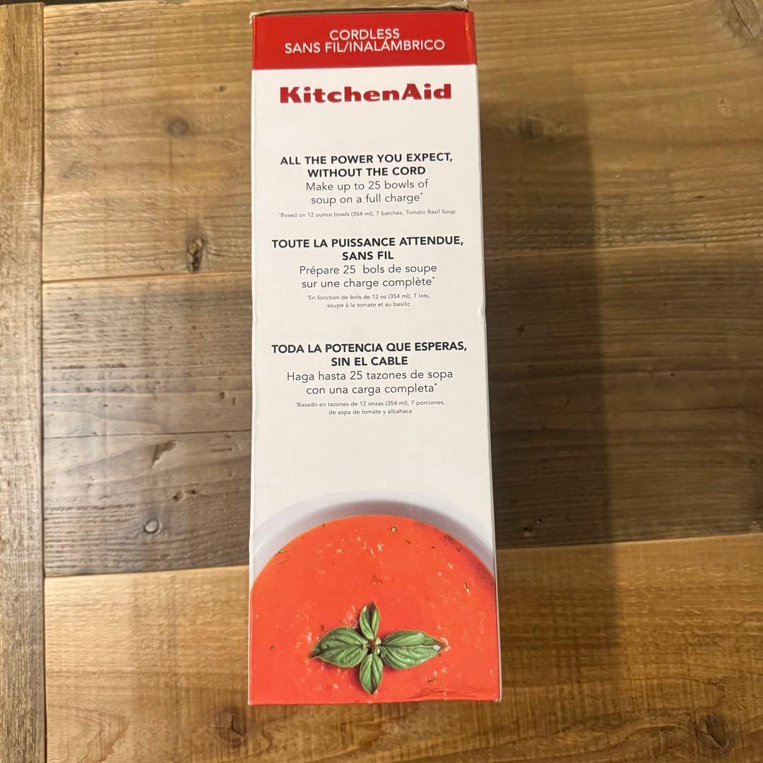 コードレス ハンドブレンダー キッチンエイド日本未発売