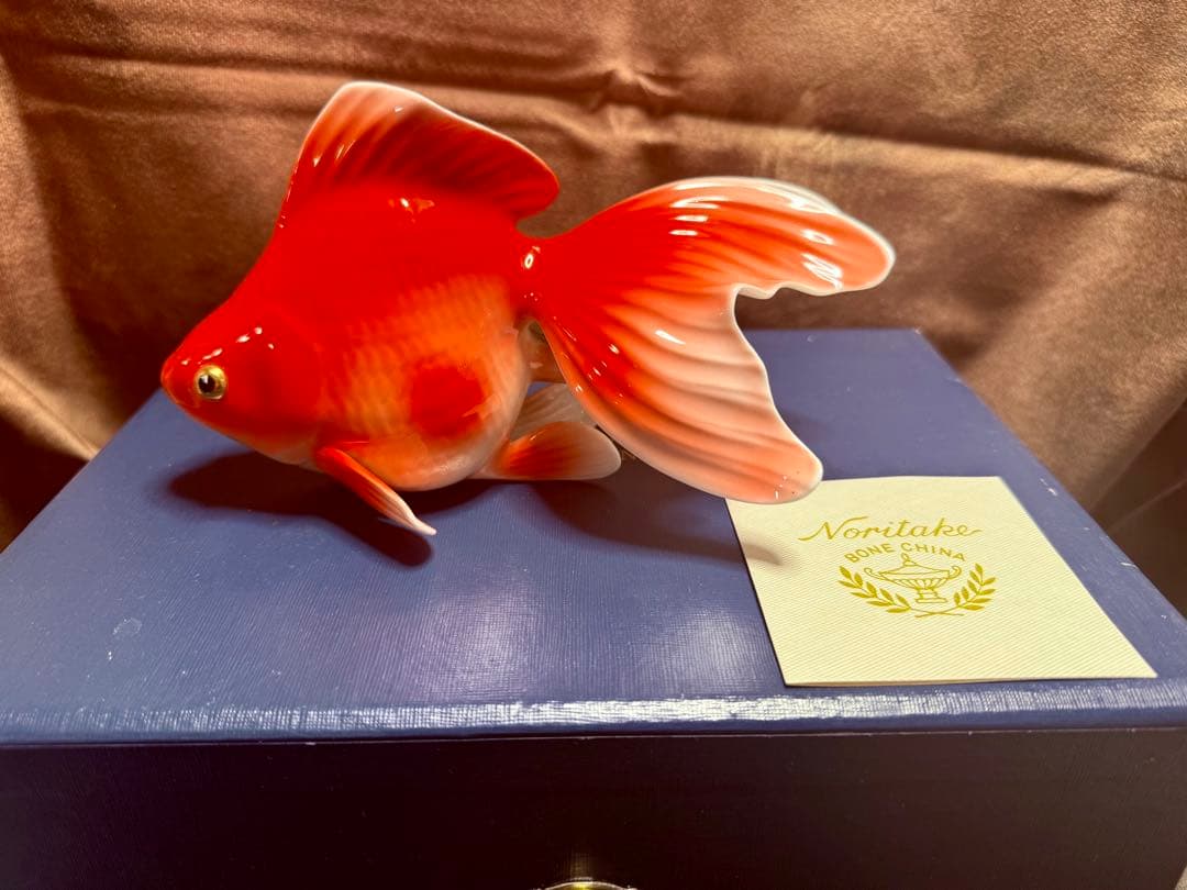 Noritake ノリタケ 金魚 オールドノリタケ 極美品 外箱入り