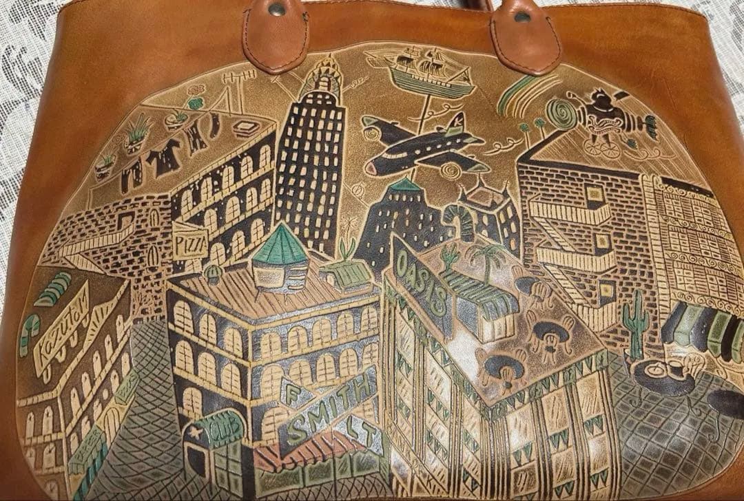 作家さんの革カバン