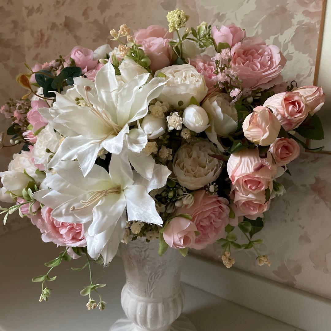 フラワーアレンジメント 造花