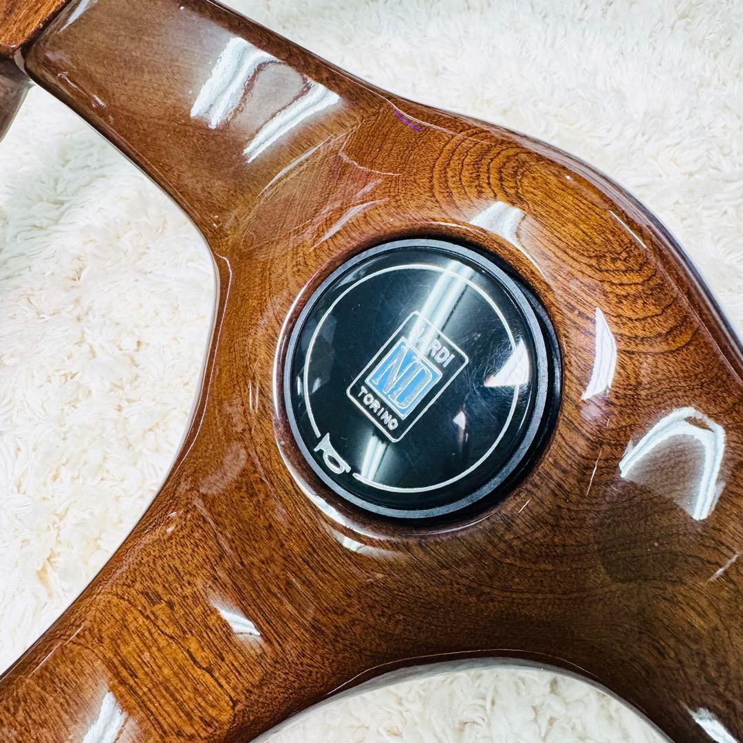 極美品 ナルディ ガラ3 タイプ3 マホガニー ホーンボタン付 マホガニー