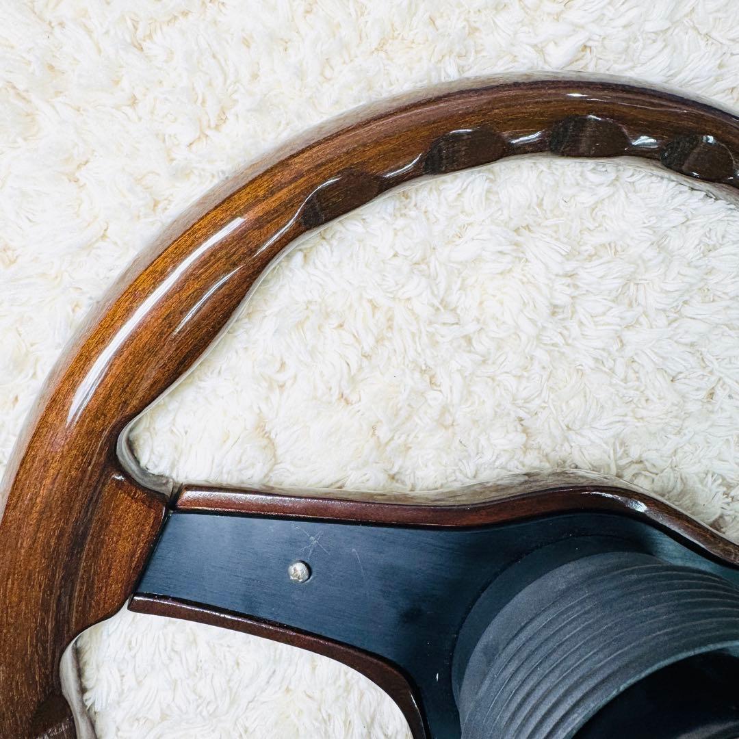 極美品 ナルディ ガラ3 タイプ3 マホガニー ホーンボタン付 マホガニー