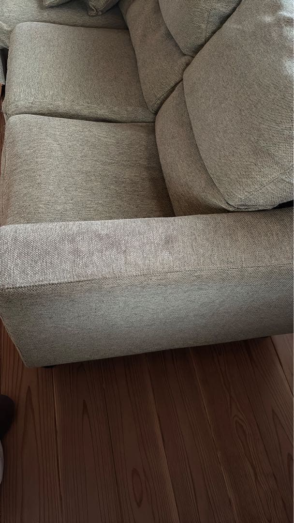 L字型ソファ【3〜4人掛け】カバー洗濯可