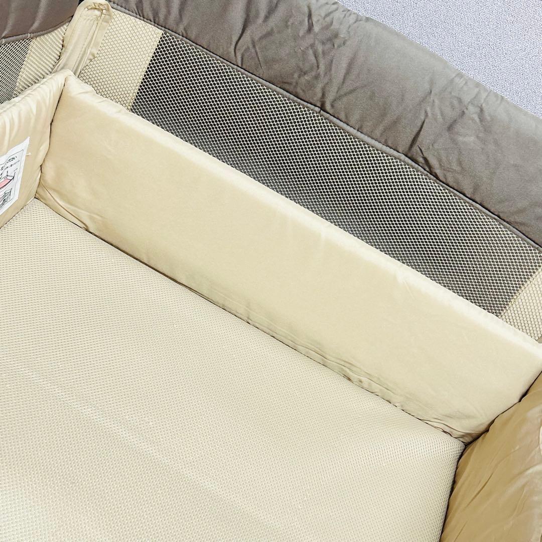 【送料無料】Aprica ココネルエアー ココアブラウン ベビーベッド