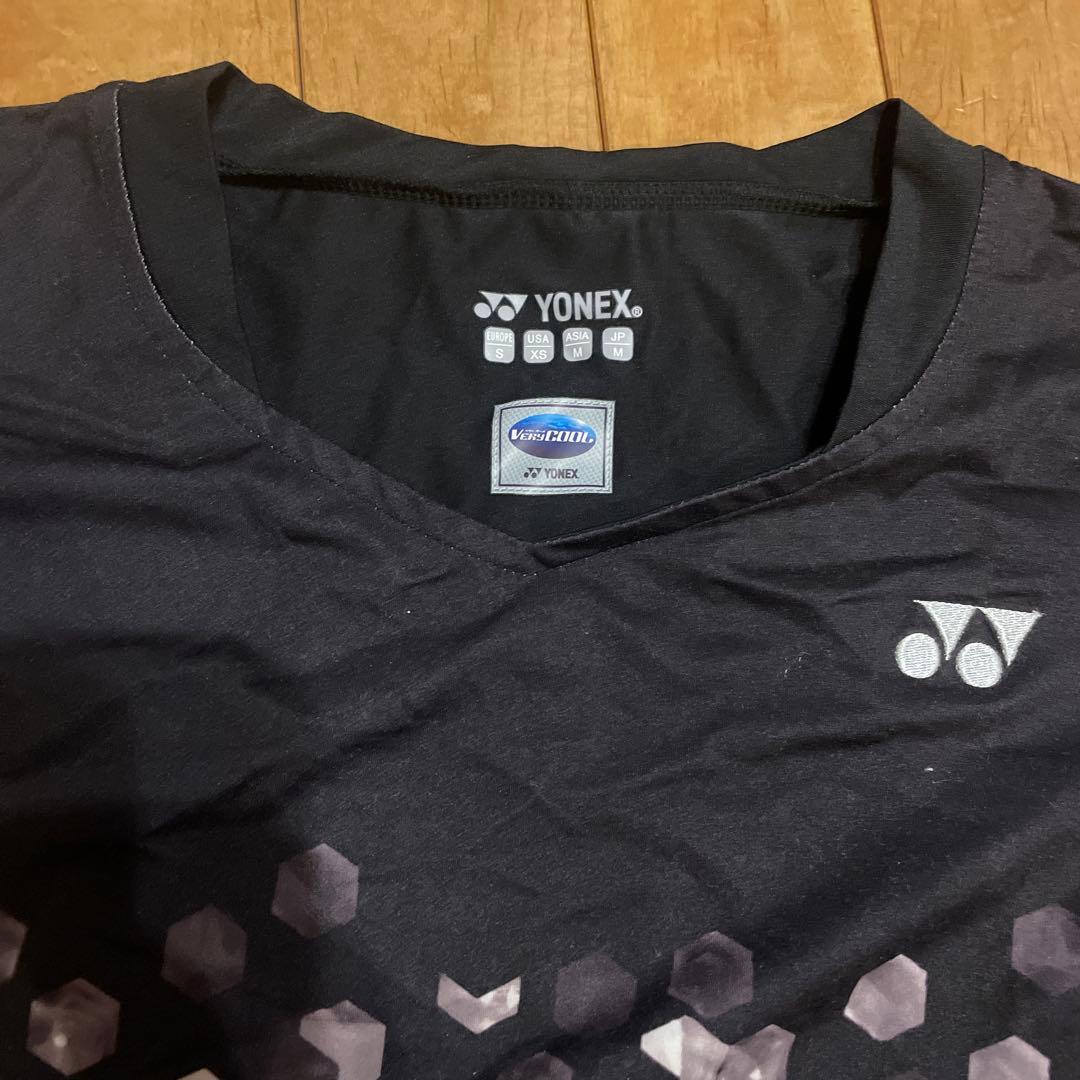 YONEXヨネックステニスウェアレディース半袖シャツスコートスカート黒M