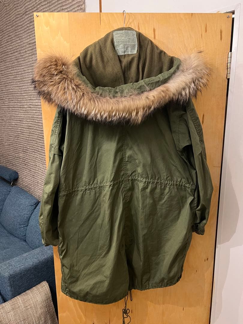 M-65 80年代米軍フィッシュテール コヨーテファーMサイズ ライナーおまけ