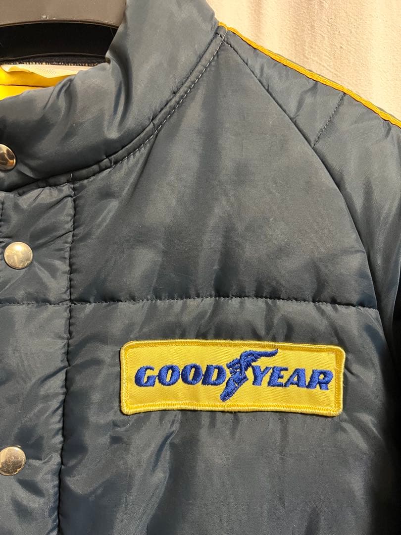 80s90s Goodyear オフィシャル レーシングジャケット ヴィンテージ