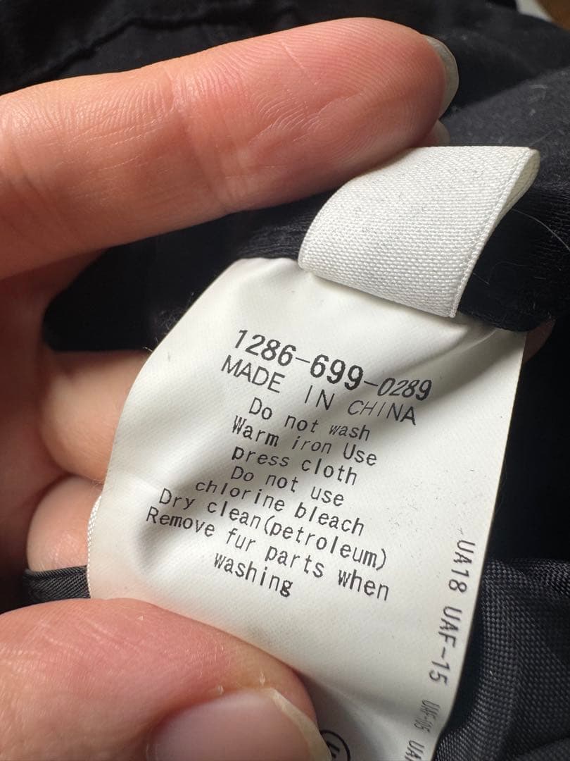 モンキータイム MONKEY TIME ショートモッズコート 脱着ライナー付き