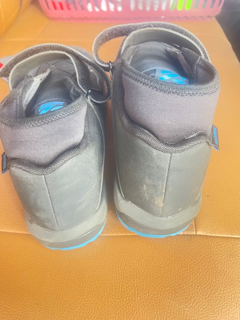 ほぼ未使用 Shimano spdシューズ BOAブラック サイズ43