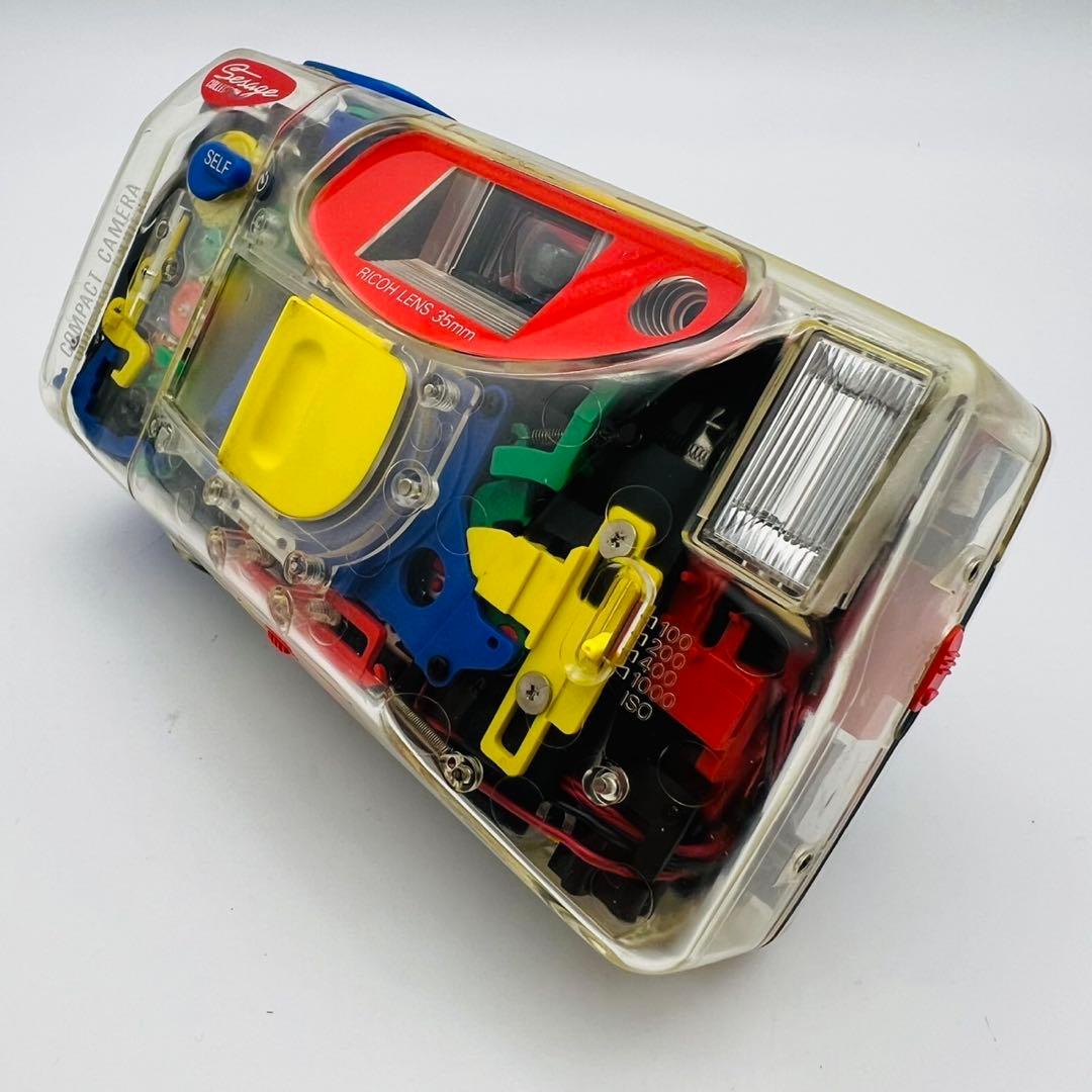 【希少動作確認済み】RICOH BANDAI Mycrystal スケルトン