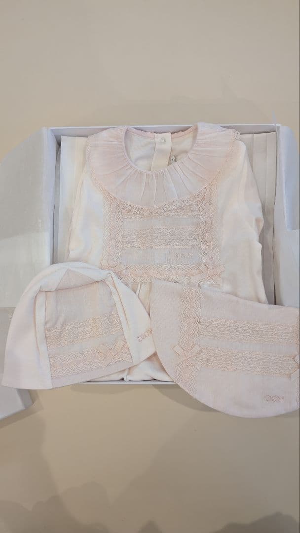 baby dior ロンパースセット箱つき美品