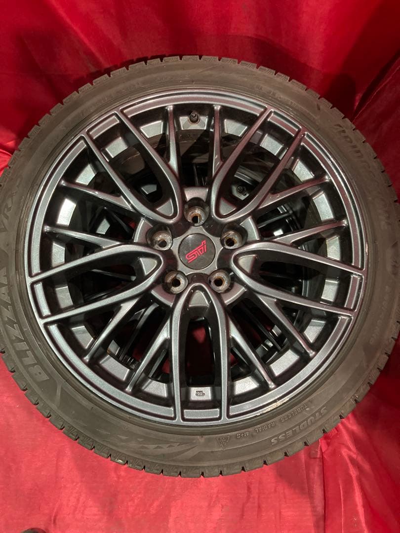 MS-1220 スバル STI純正 スタッドレスセット