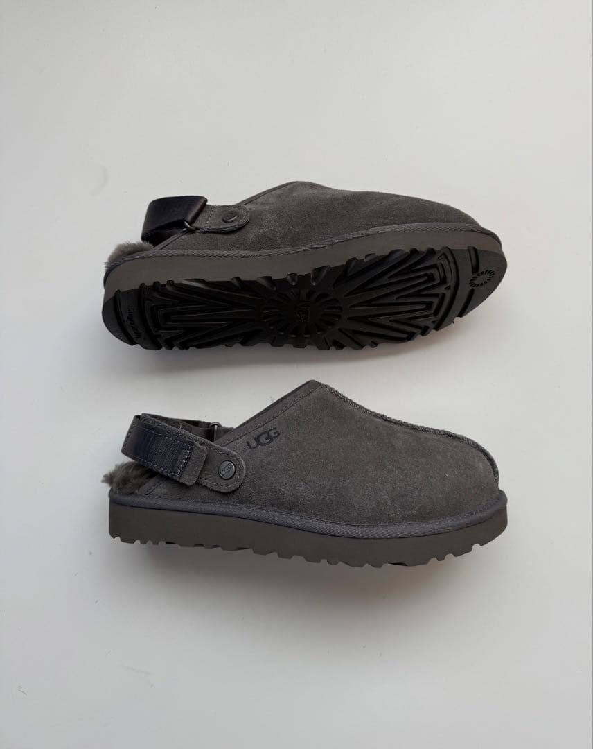 【日本未発売】 UGG スリッポン グレー US7