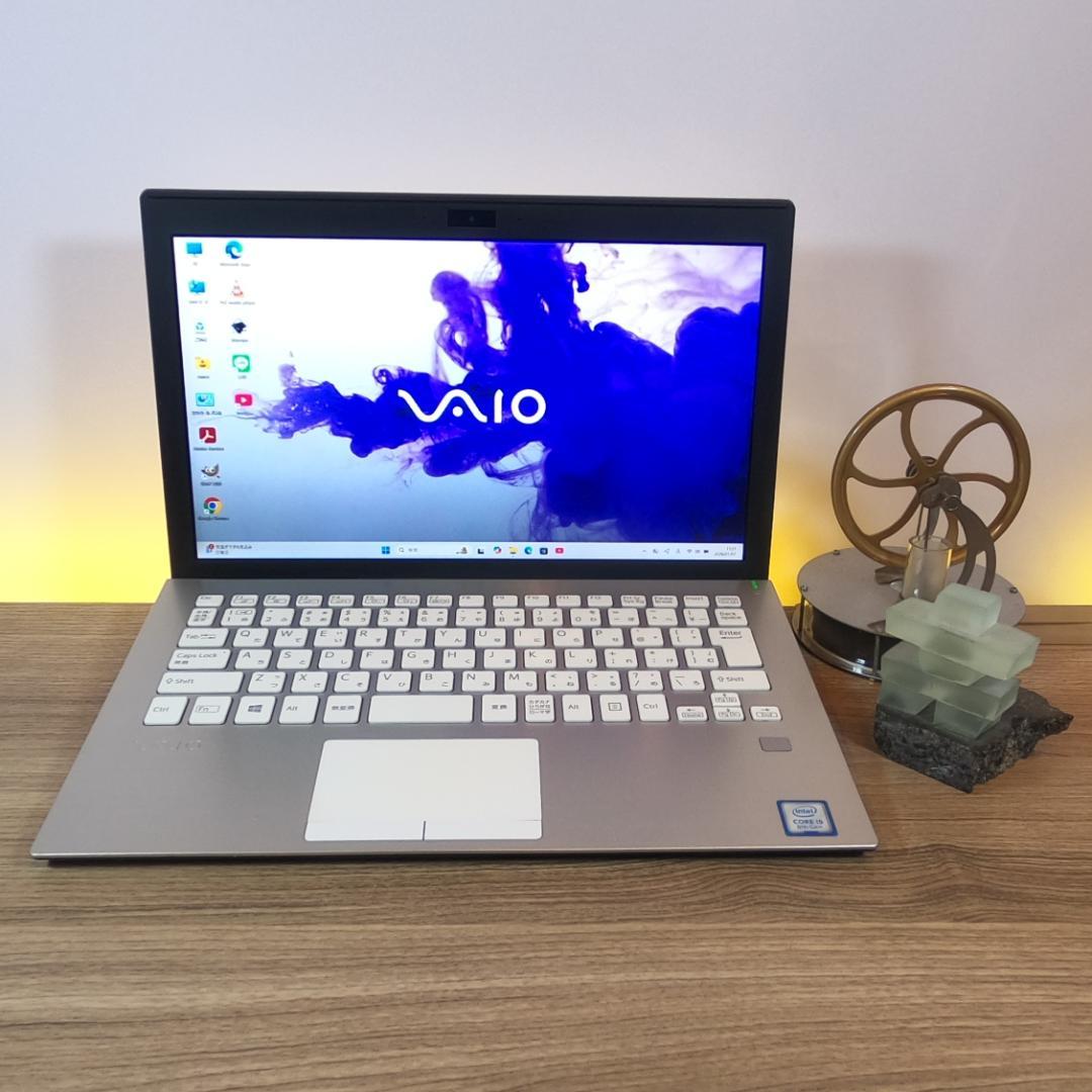【超希少&美品】VAIO Pro ホワイトLTE+指紋認証オフィス付きノートPC