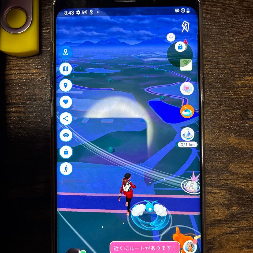 galaxy s9plus 位置偽装 初期化済み
