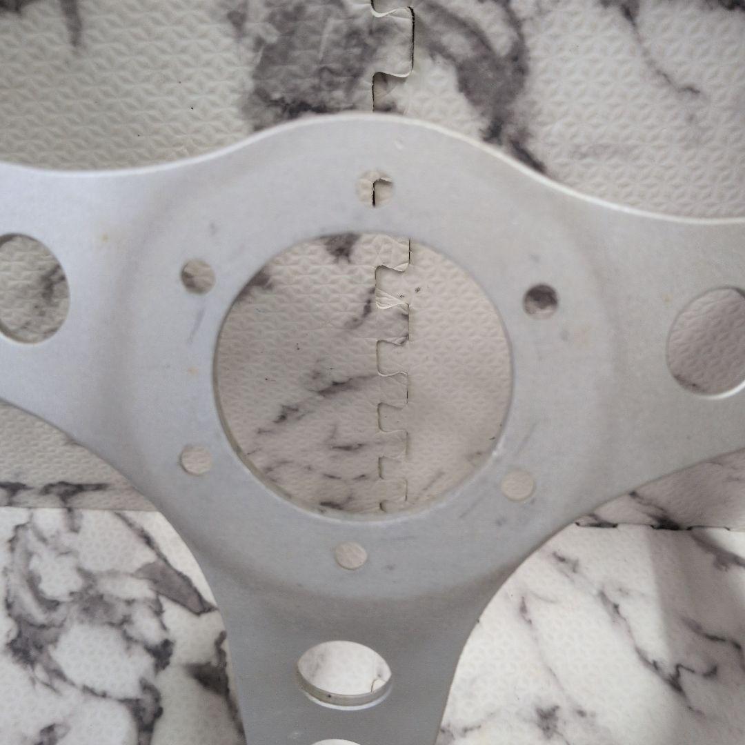 O.B.A ウッドステアリング　当時物