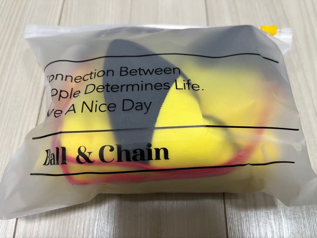 ボールアンドチェーン　ポケモン ピカチュウ コラボ トートバッグエコバッグ M