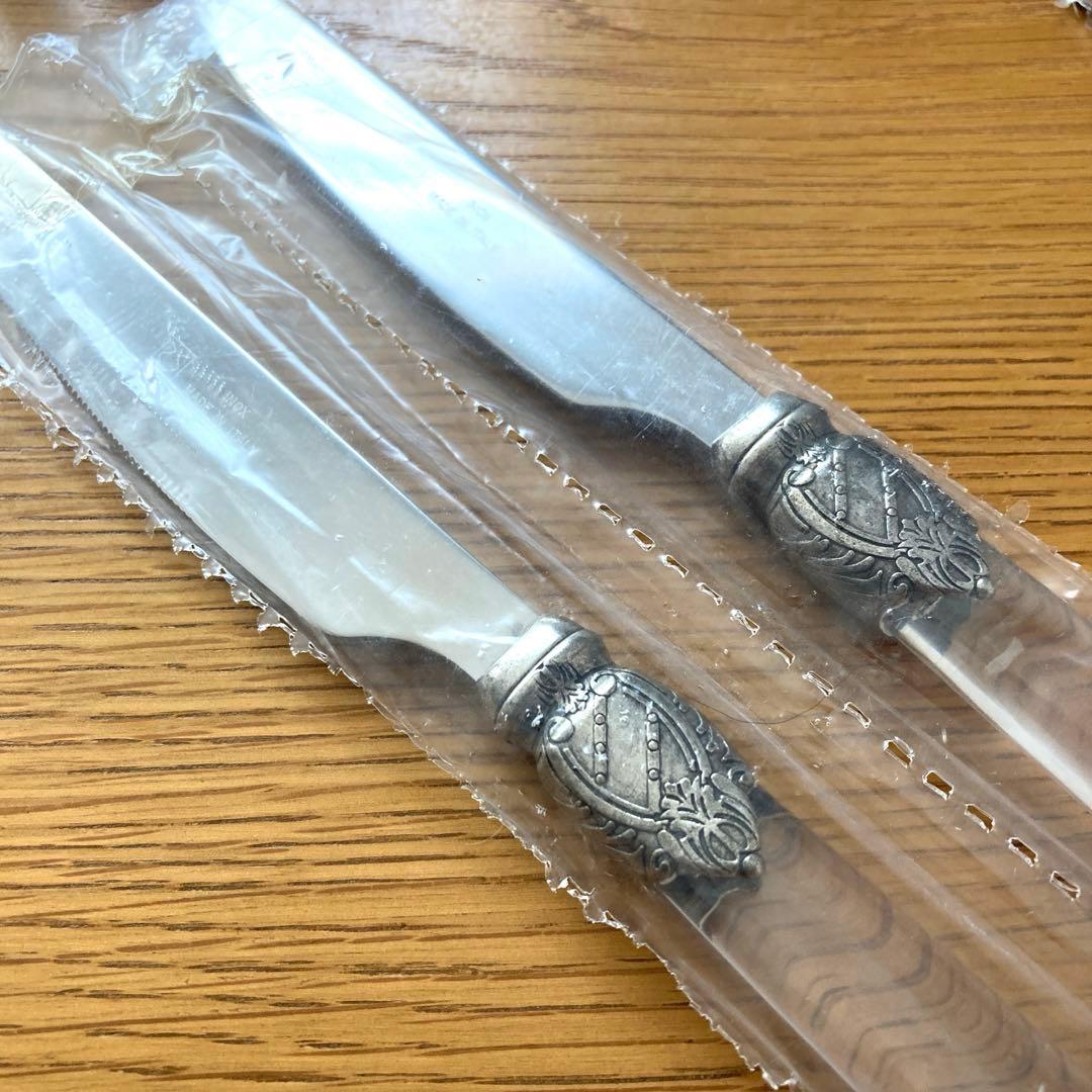 イタリア製カトラリー クリアカラー サラグレース フォークスプーンナイフセット