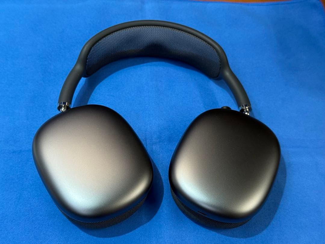 AirPods Max スペースグレー ブラックヘッドバンド