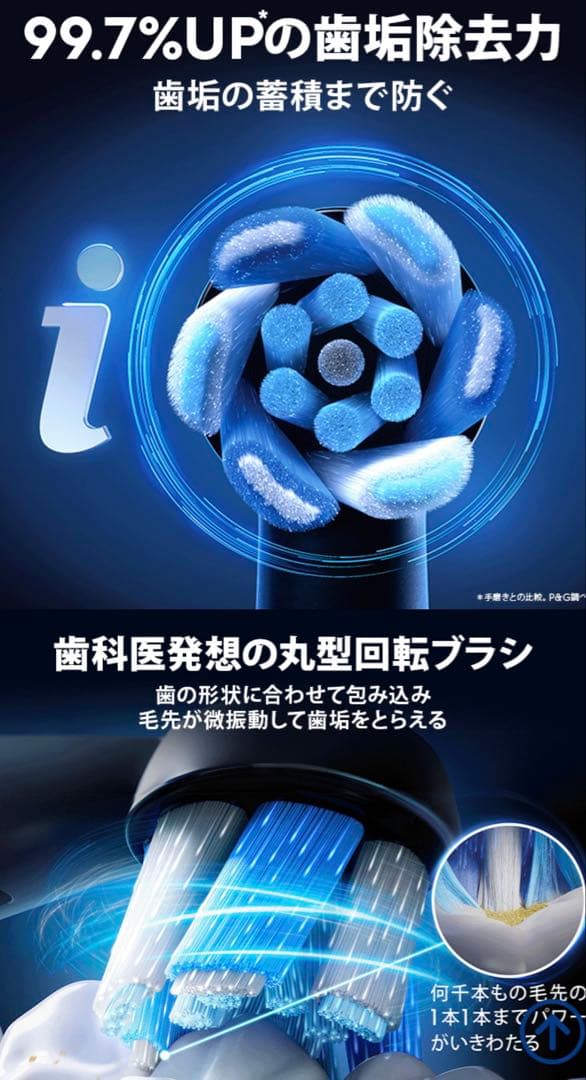 Oral-B iO 黒 本体　4点セット　3768 動作良好