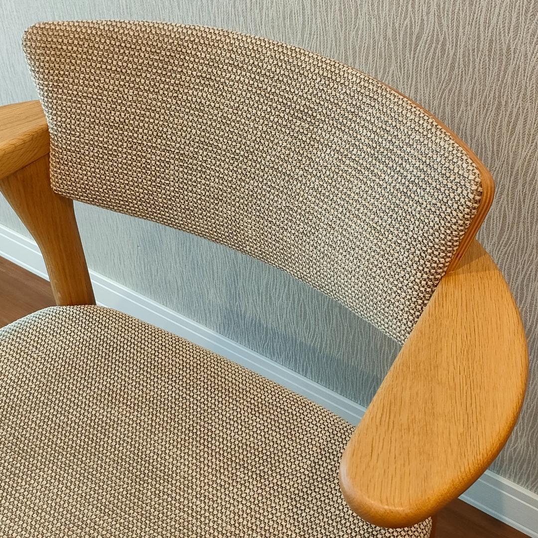 美品　INOUE Associates　アームチェア　中座椅子　2脚セット