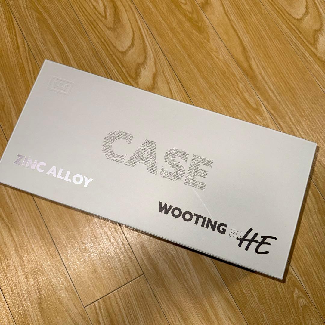 キーボード Wooting80HE ZincAlloy Just White v2