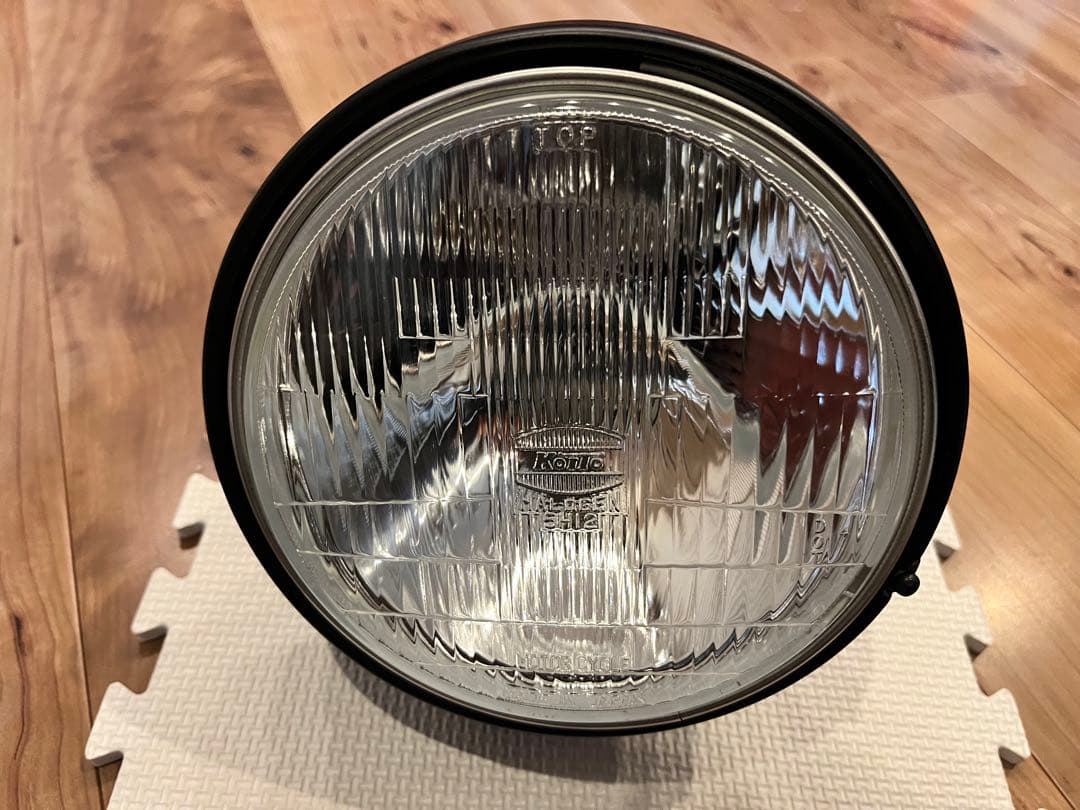 bmx　デイトナ バイク用 ヘッドライト H4バルブ レンズ径φ153