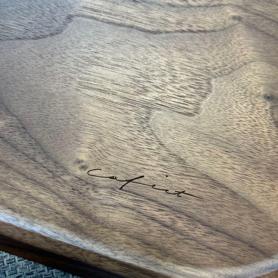 カフィクト　チークトレー　マドラー　コースター