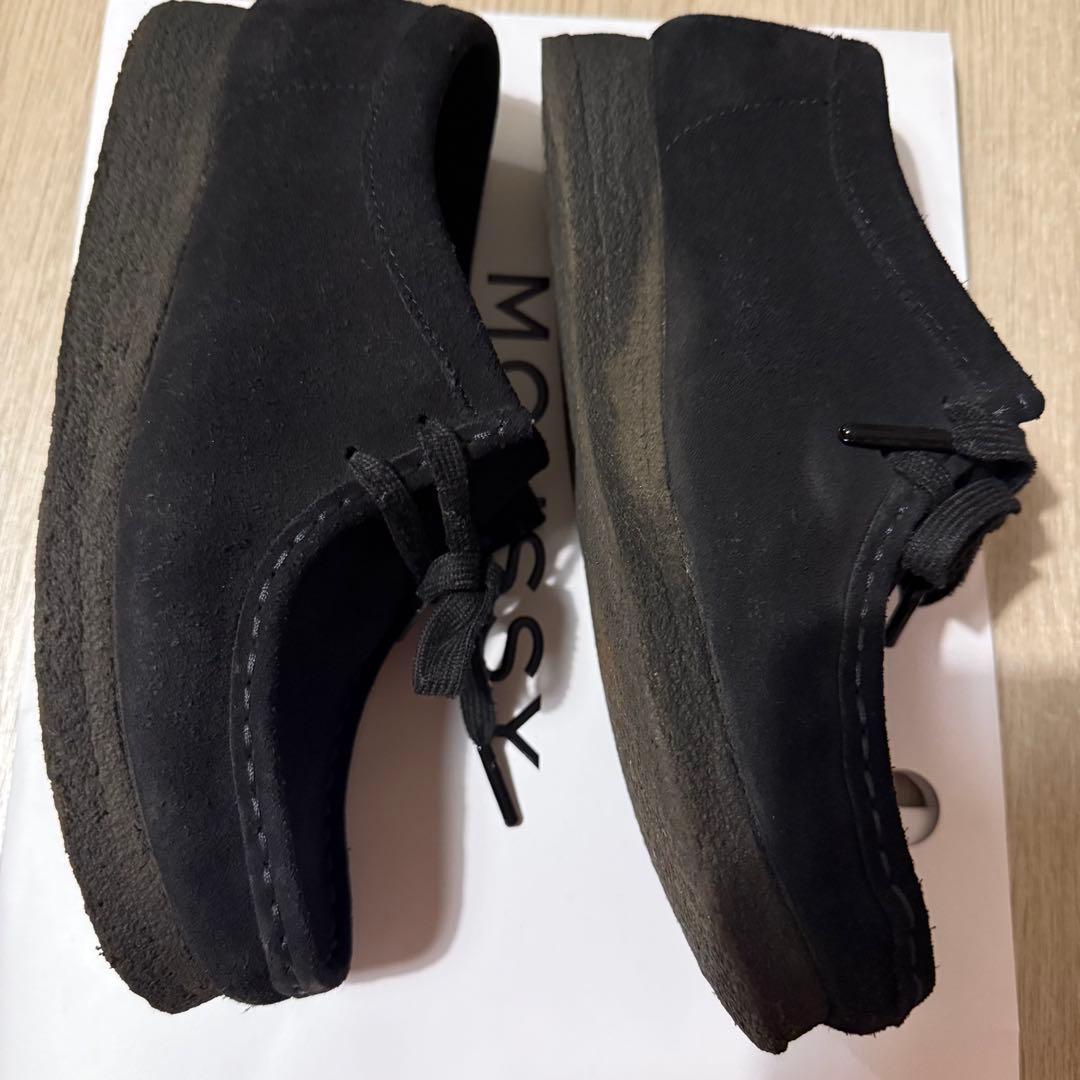 Clarks Originals WALLABEE/ワラビー24.0cm 黒