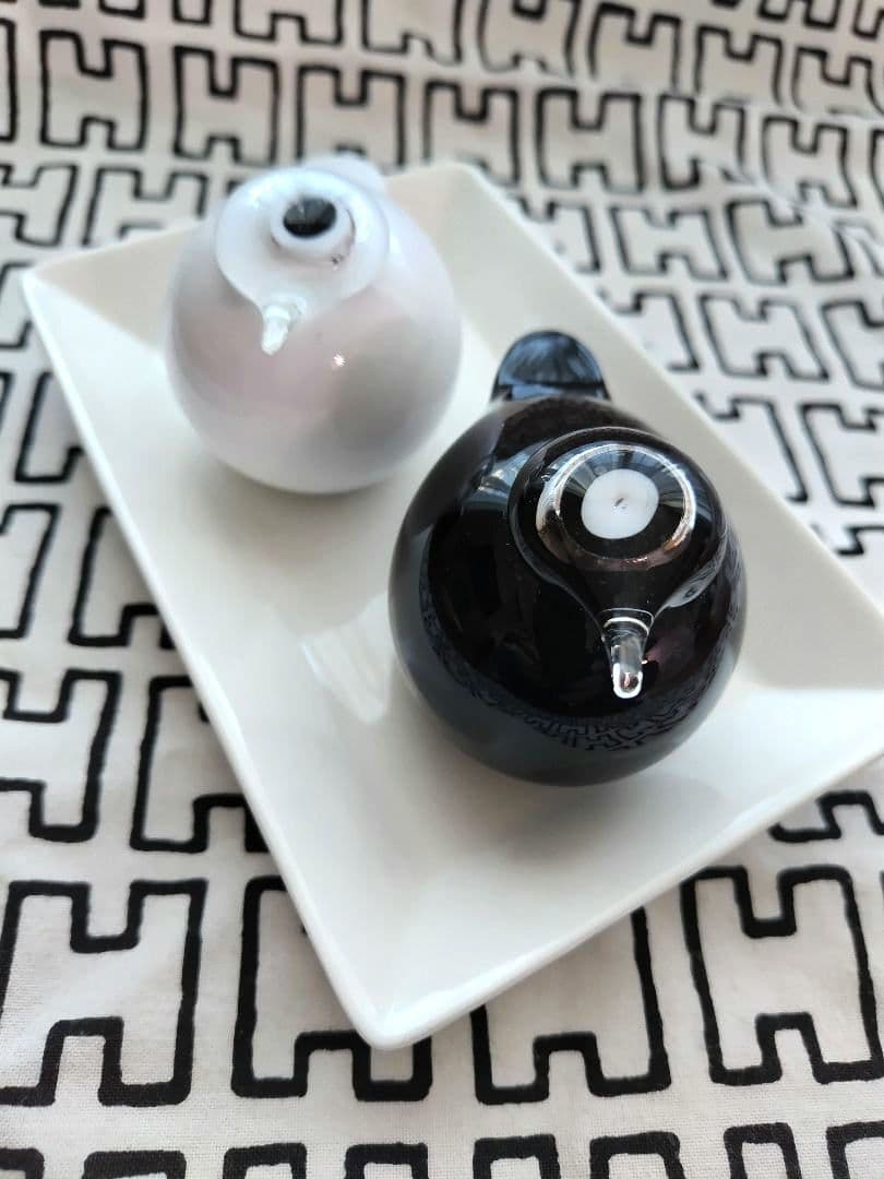 【値下げ】 バード パフボール 白、黒