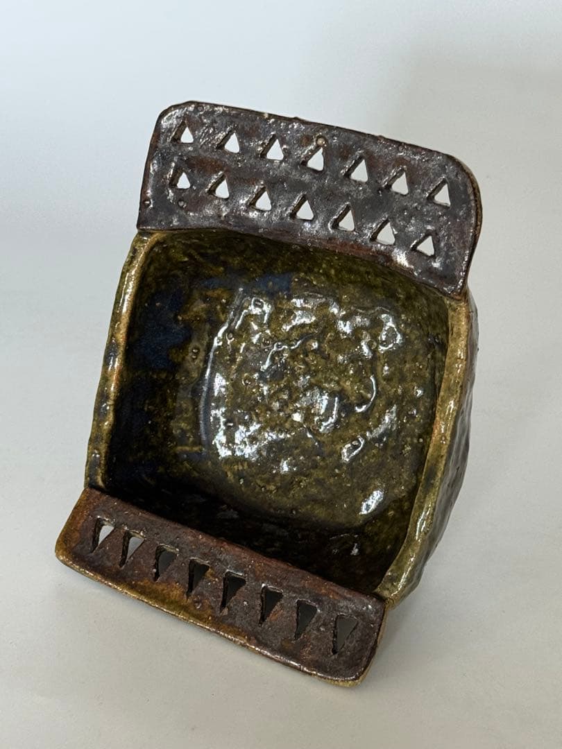 キムホノ　金憲鎬　織部鉢