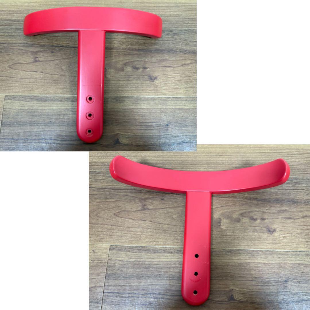 【美品】すくすくチェア　スクスクチェアーEX テーブル&カード付き　レッド