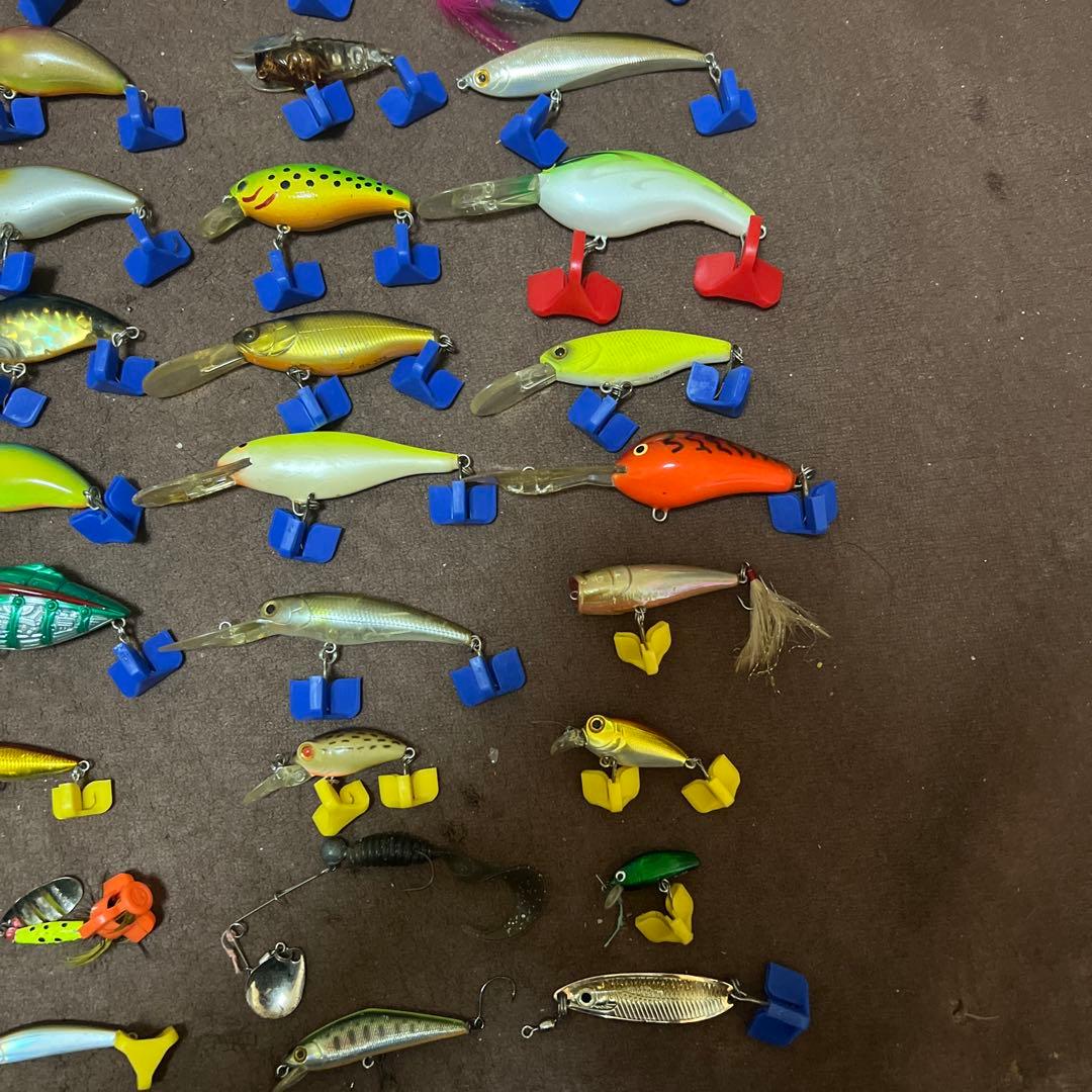 ハードルアーセット 多数 透明ケース付き約75個