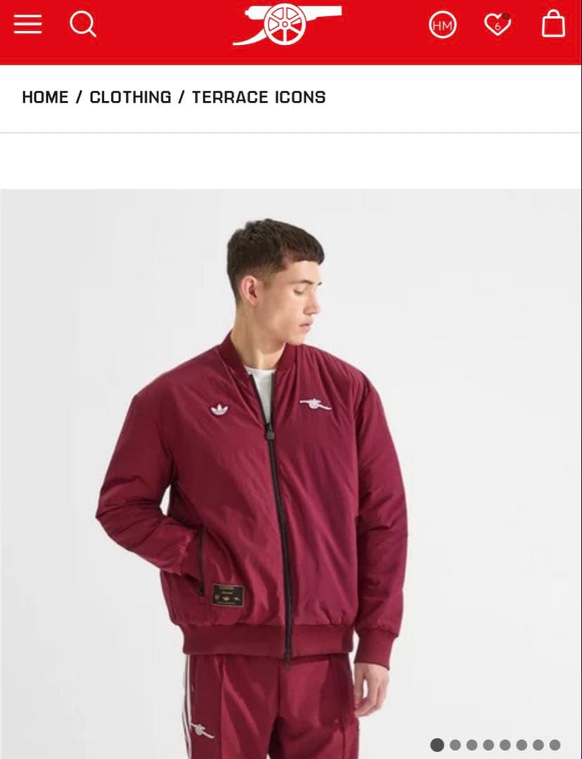 YMM　日本未発売　Arsenal リバーシブル　ジャケット