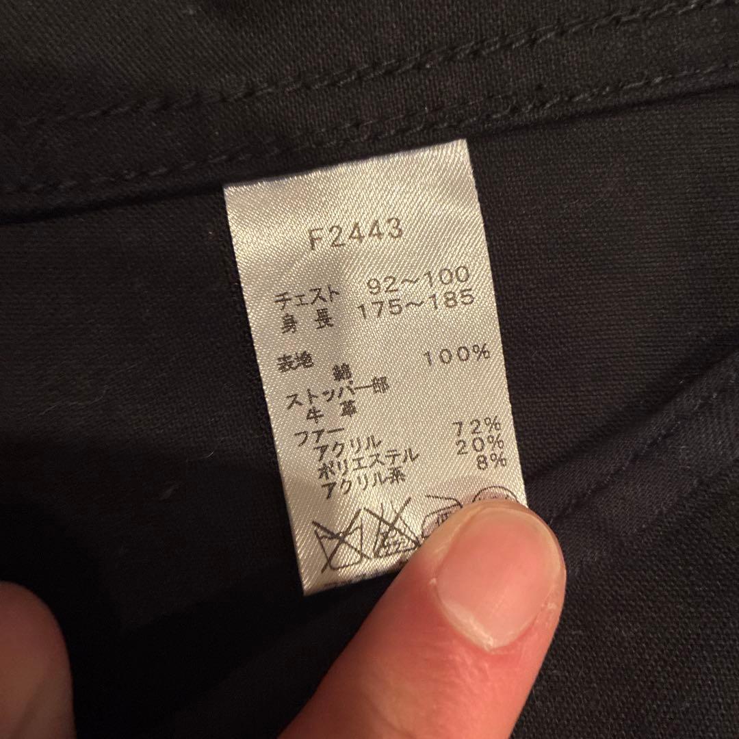 フレッドペリー　モッズコート　黒　M