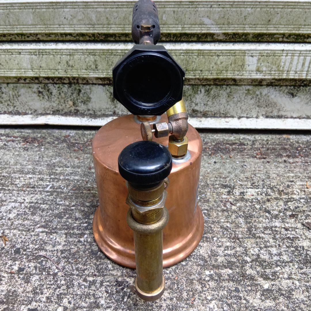 新富士　BLOW TORCH ガソリン　トーチバーナー　銅製